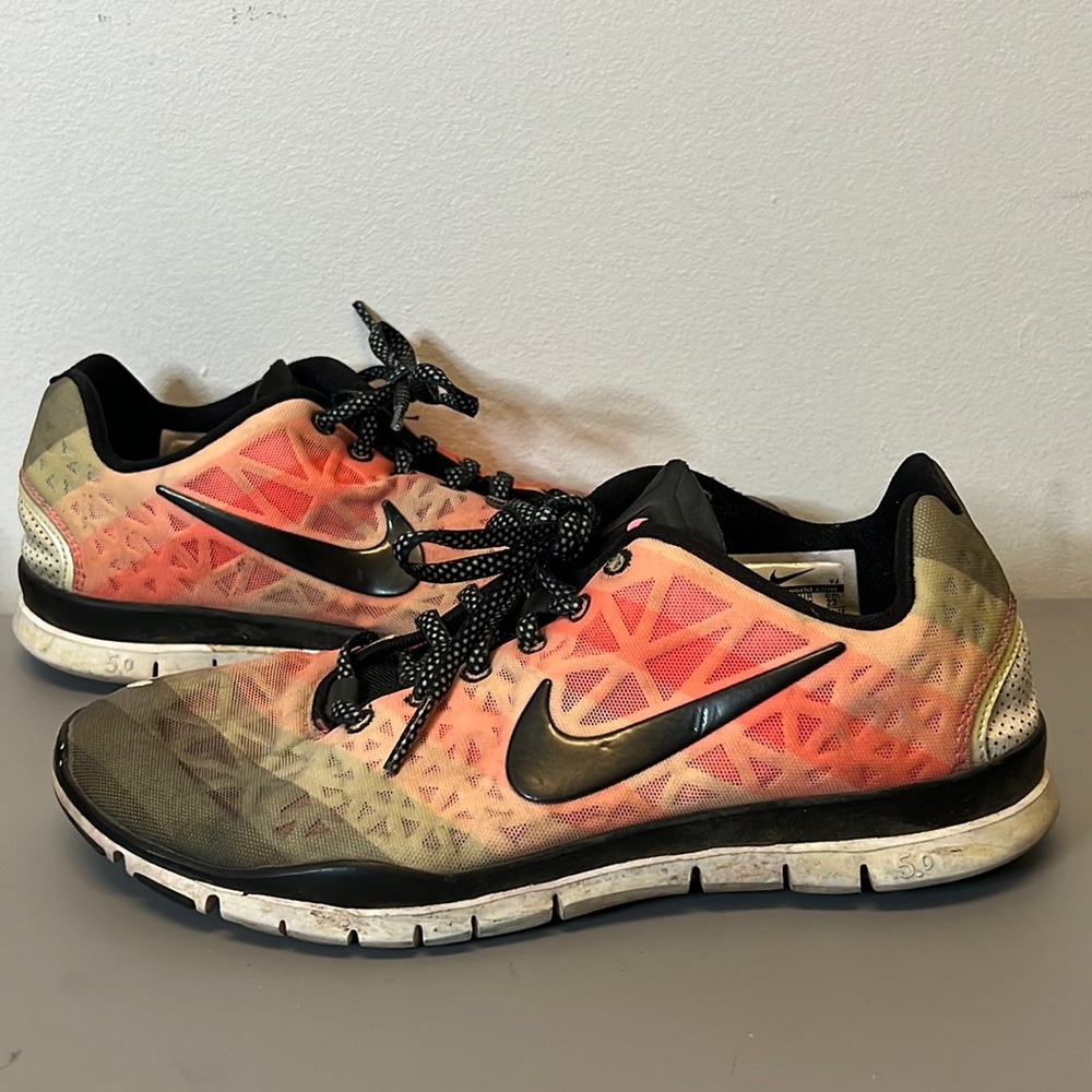 Nike Free TR Fit 3 PRT Women’s White Pearlized Pink Cross Training Shoes Size:6